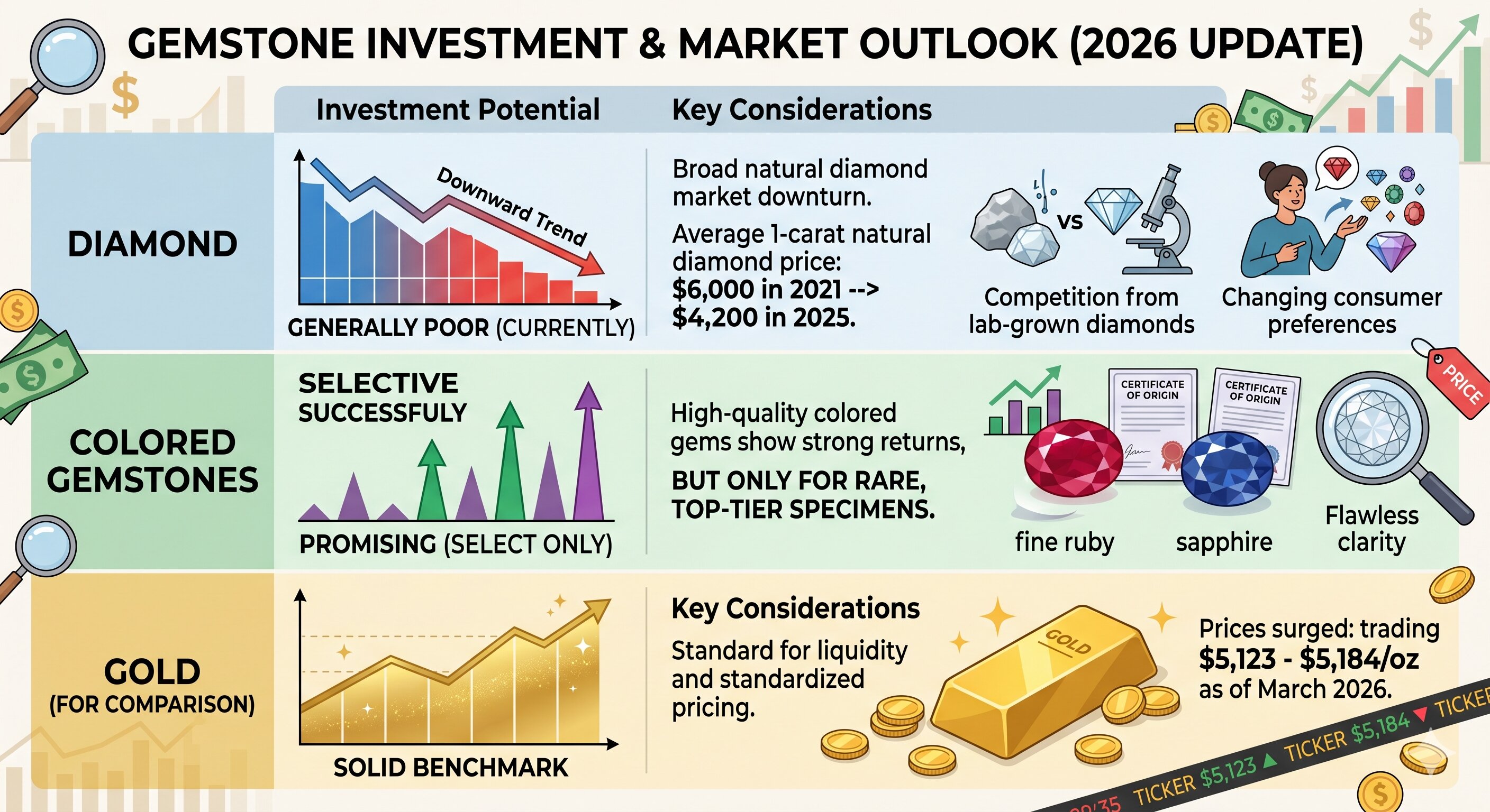 gemstone investment market outlook